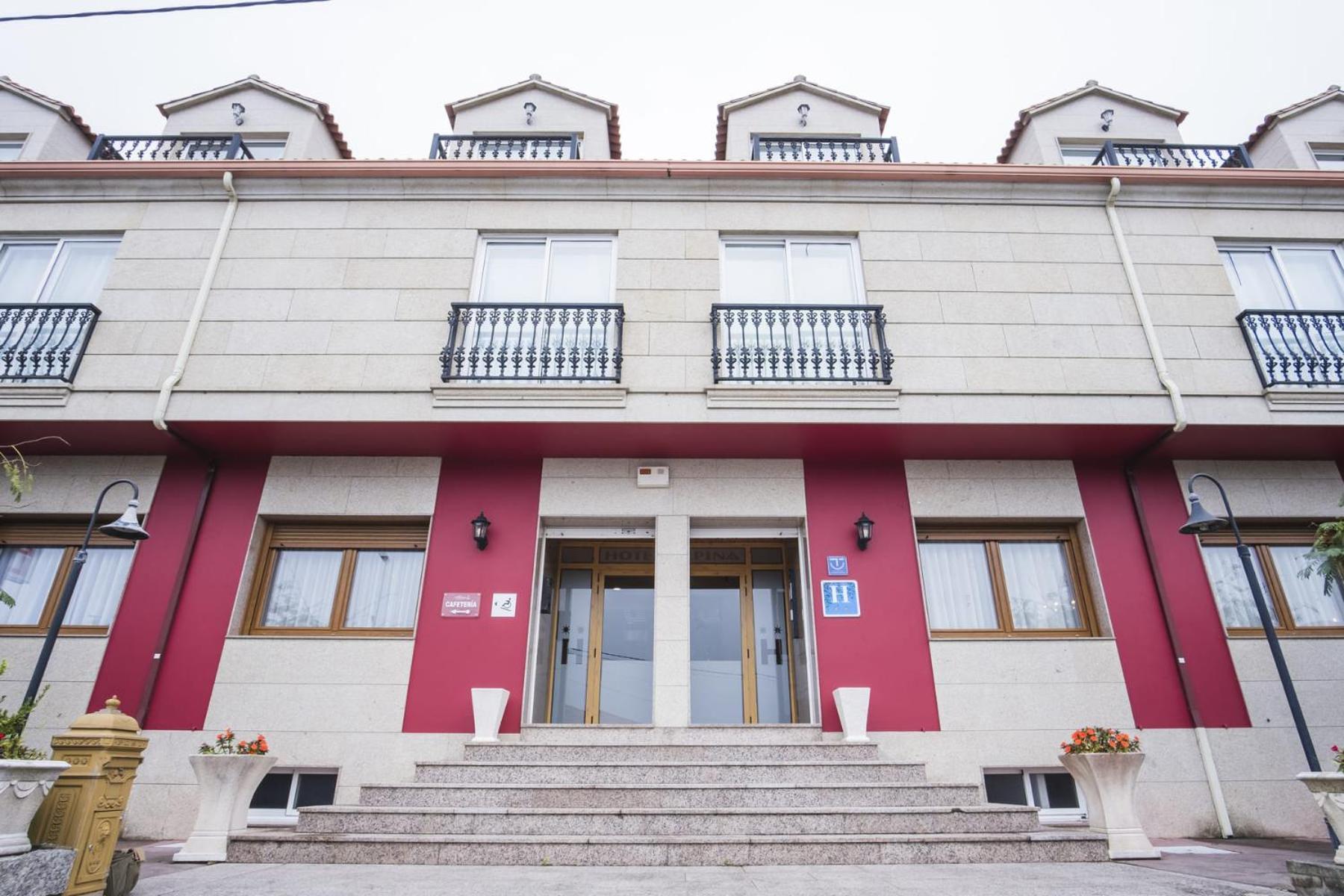 Hotel Alpina Vilanova de Arousa Exterior foto